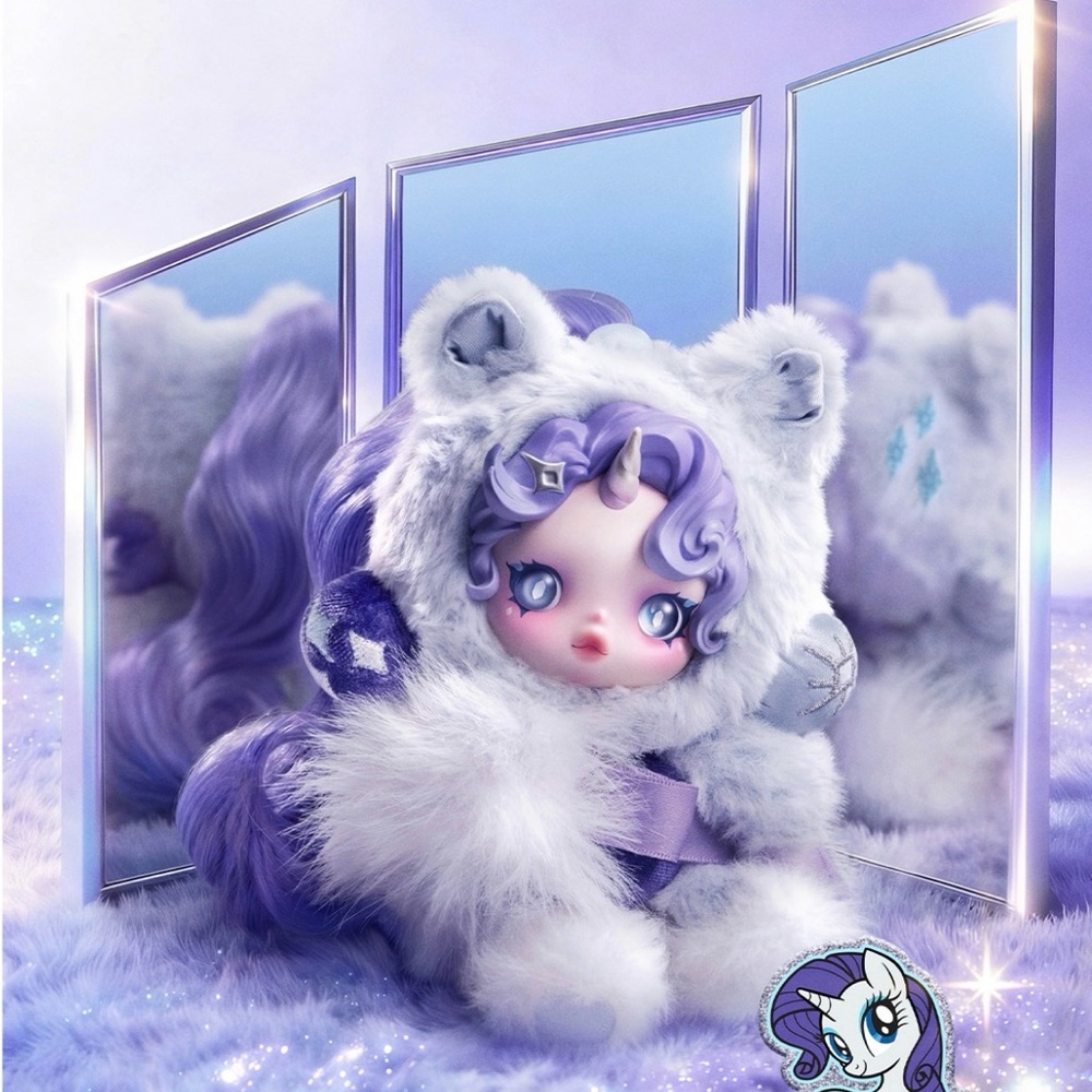 SKULLPANDA- My little Pony - RARITY